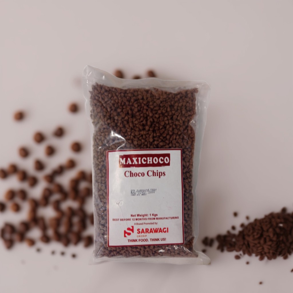 MAXICHOCO MILK CHOCO CHIPS MCC M23100 1KGS Bakers' Creation