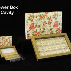 Chocolate Flower Box 15 Cavity