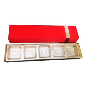 "Chocolate Box 5 Cavity Long Box"