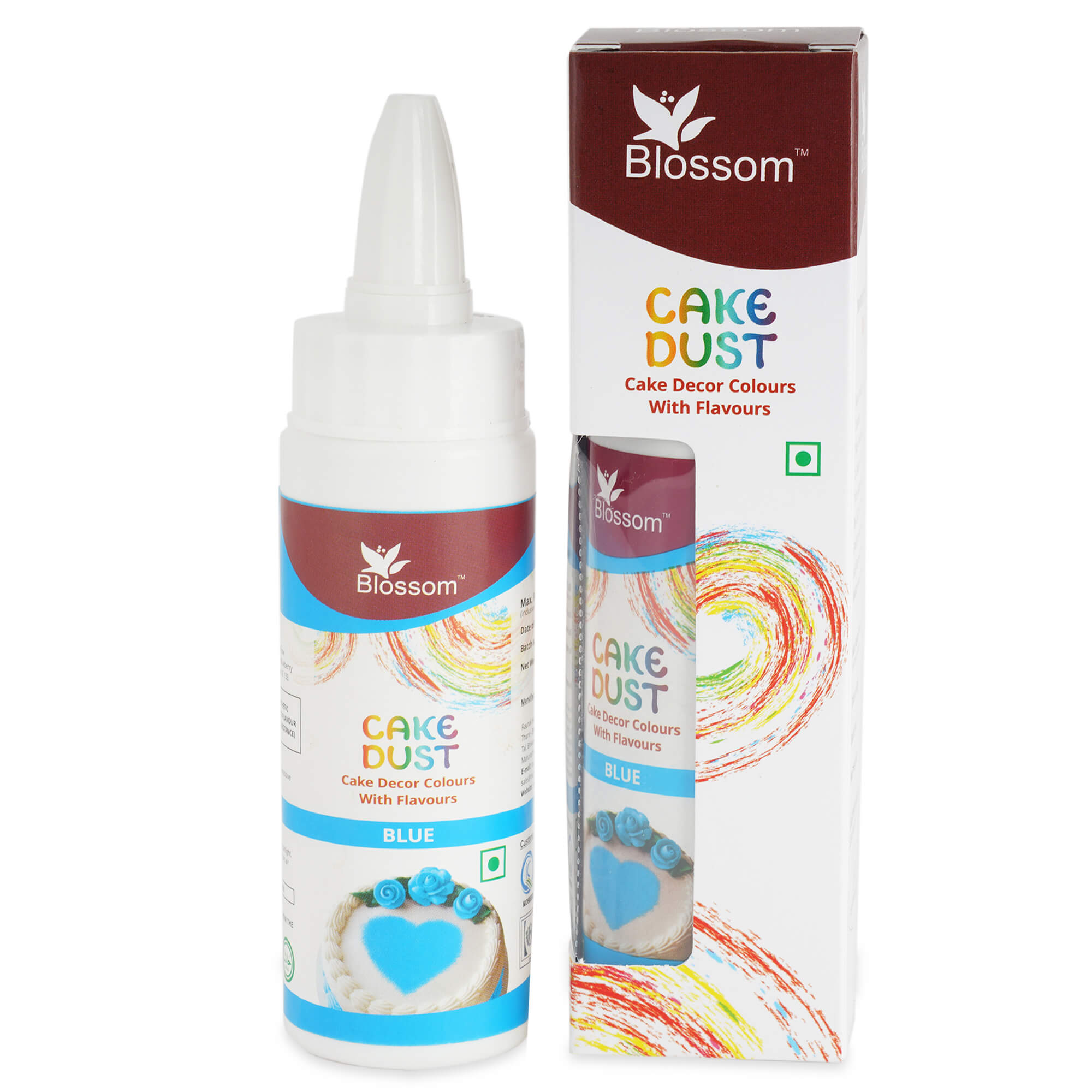 Blossom Cake Dust Blue 60 Grm