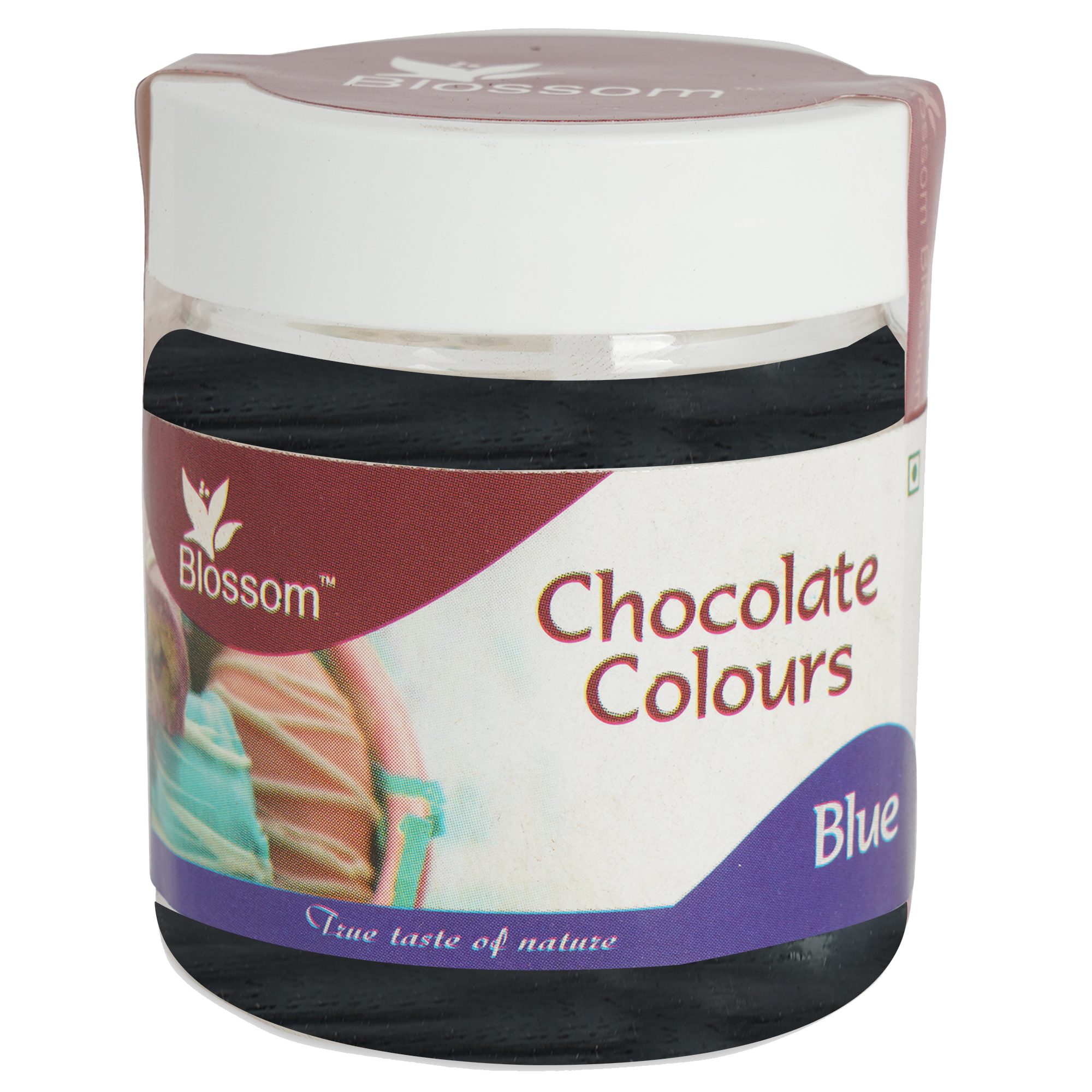 Chocolate Colour Blue
