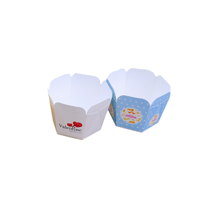 Hexagonal Paper Cup Bake Stable