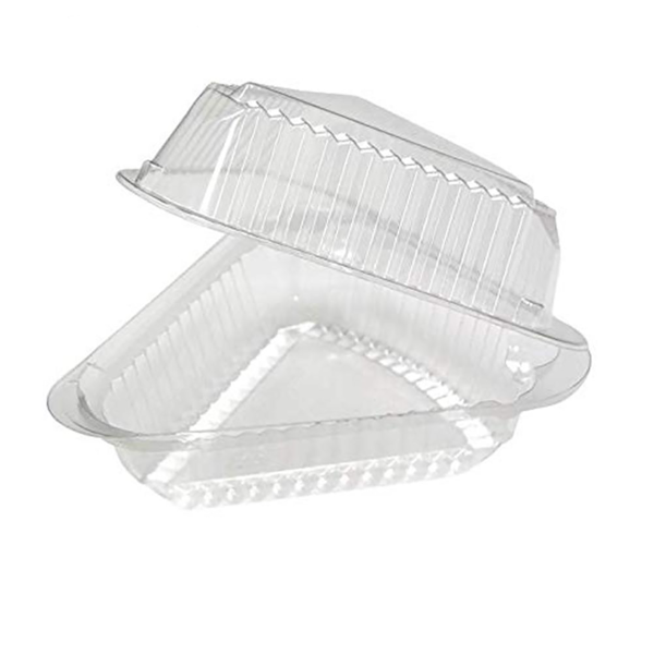 Plastic Triangle Pastry Box