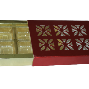 Chocolate Red Net Box 6 Cavity