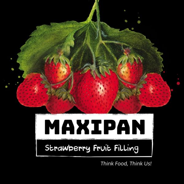 Maxipan Strawberry Filling 850Gm