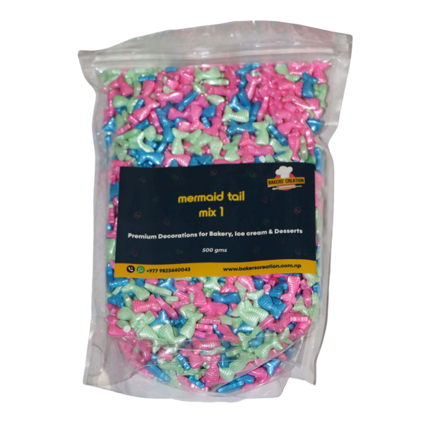 Cake Sprinkles Mermaid Tail Mix 1