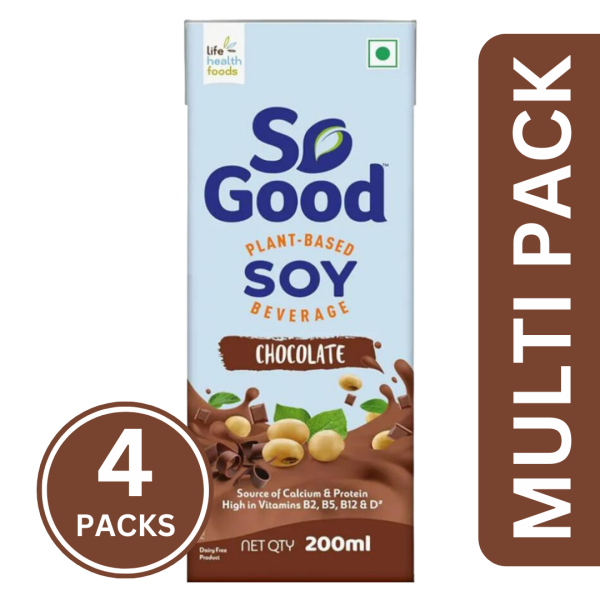 Soy Chocolate 200ml 4pack