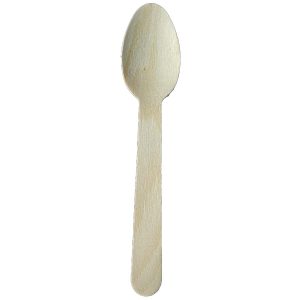 Wooden Spoons 140mm Set of 100 Pcs.