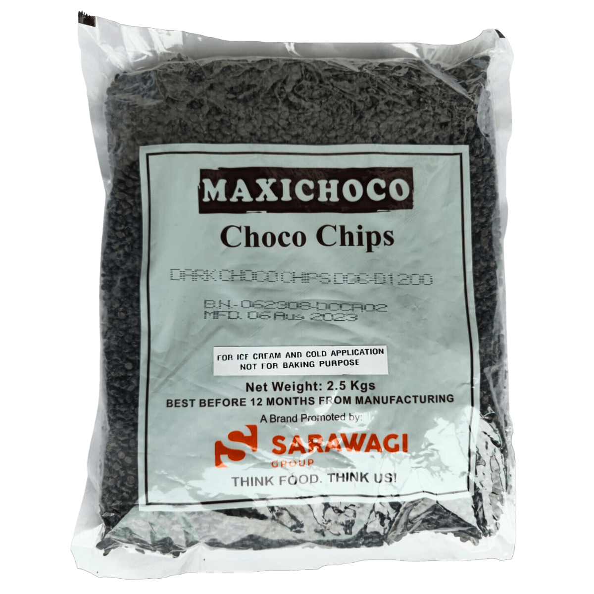 Maxichoco Choco Chips 2.5 GM