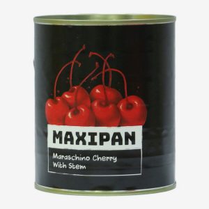 Maxipan Maraschino Red Cherry With Stem.