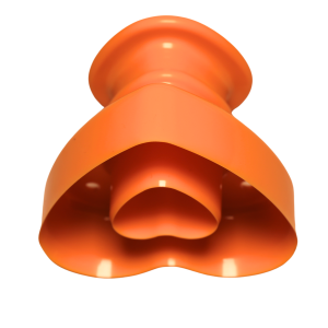 Plastic Donut Cutter Heart Shape