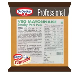 FF VEG MAYONNAISE SMOKY PERI PERI