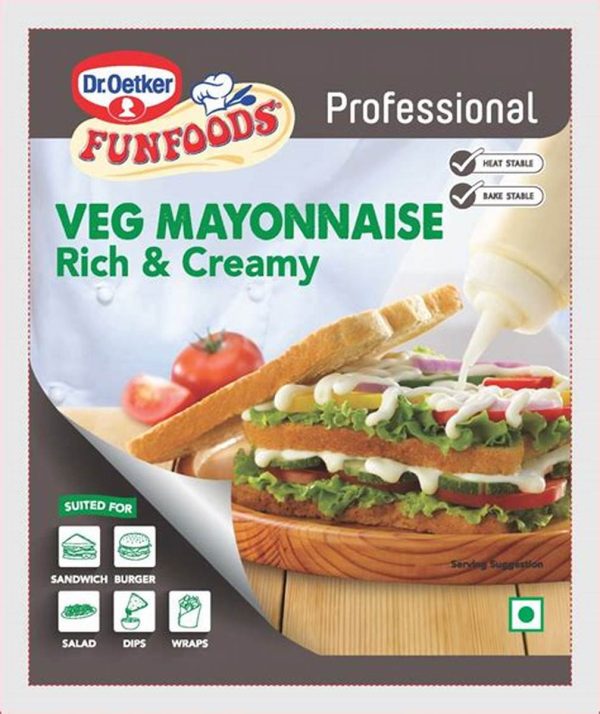FF VEG MAYO RICH & CREAMY 1KG
