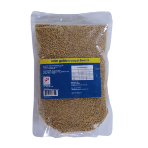 2Mm Golden Sugar Beads