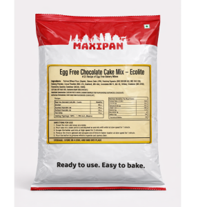 Maxipan Egg Free Chocolate Cake Mix Ecolite