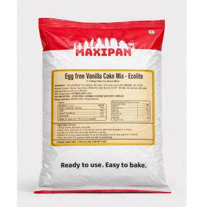 Maxipan Egg Free Vanilla Cake Mix Ecolite