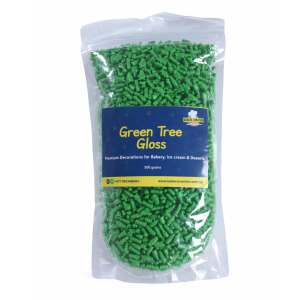 Cake Sprinkles Christmas Tree Gloss Green 10MM