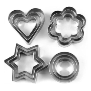 Steel Cookie Cutter Mix 4 Design Shape