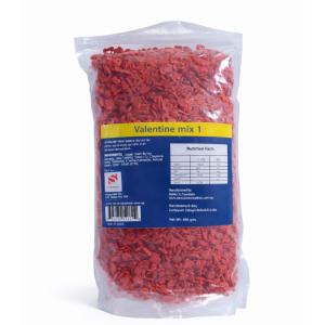 Cake Sprinkles Valentine Mix Red Heart and Pearls