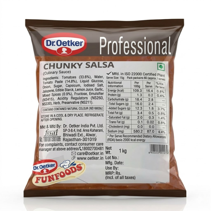 FF CHUNKY SALSA 1KG