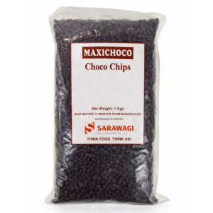 Dark Compound Choco Chips Maxichoco 1Kg