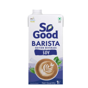 So Good Soy Original 1L, 100% Vegan Milk, Barista Edition
