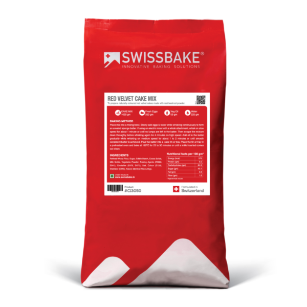 Swissbake Egg Based Red Velvet Cake Mix