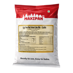 MAXIPAN EGG FREE RED VELVET CAKE MIX -ECOLITE