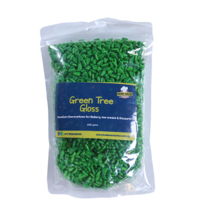 Cake Sprinkles Christmas Tree Gloss Green 10MM