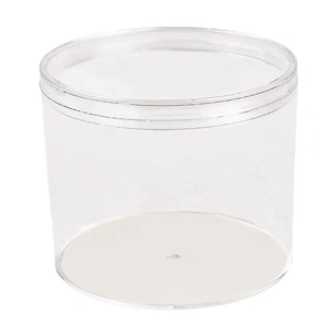 Plastic Cookies Box Cylindrical TT-008
