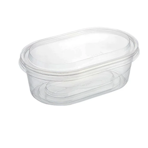 Plastic Cookies Box Oval TT-021