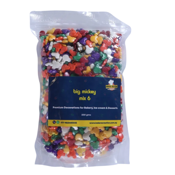Cake Sprinkles Big Mickey Mix