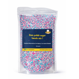 2Mm Polish Sugar Beads Mix 1