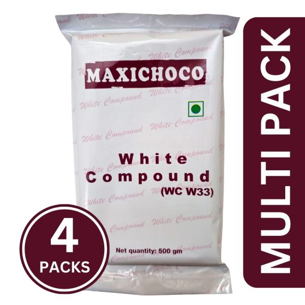 MAXICHOCO WHITE COMPOUND PACK OF 4