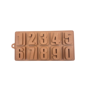 NUMBER 0-9 SILICONE CHOCOLATE MOULD MB/1024