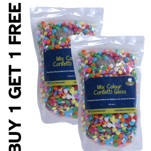 MIX GLOSS COLOUR CONFETTIE 7MM