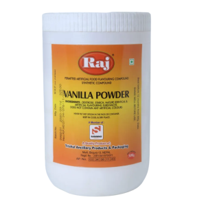 VANILLA POWDER RAJ 500GM JAR