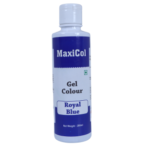 MAXICOL GEL COL ROYAL BLUE 200GMS