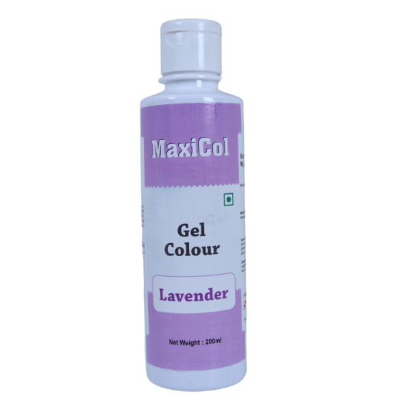 MAXICOL GEL COL LAVENDER 200GMS