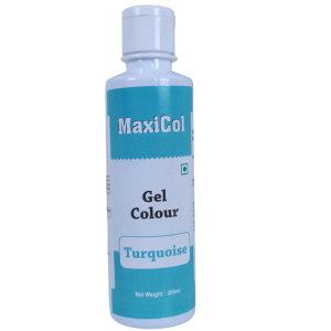 MAXICOL GEL COL TURQUOISE 200GMS