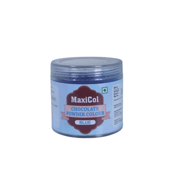 MAXICOL CHOCOLATE POWDER COL BLUE 25GMS