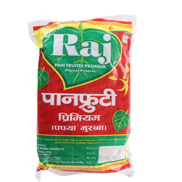 RAJ TOOTY FRUITY RED 1KG