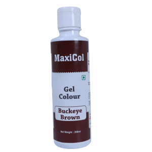MAXICOL GEL COL BUCKEYE BROWN 200GMS