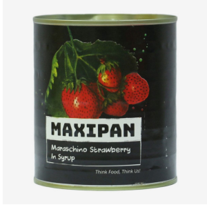 MAXIPAN CANNED MARASCHINO STARWBERRY