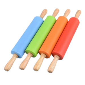 WOODEN HANDLE ROLLING PIN MEDIUM