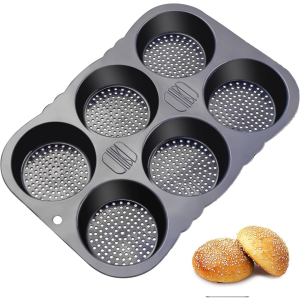 6 HOLES HAMBURGER MOLD