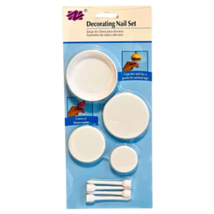 DECORATOR PLASTIC -DECO NAIL SET- VKPC 24 (4 PCS SET)