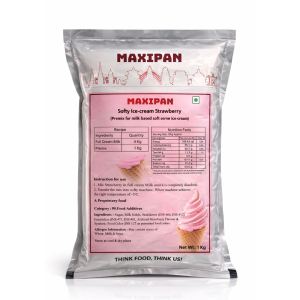 Maxipan Softy Ice Cream Strawberry 1kg
