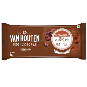 VAN HOUTEN PROFESSIONAL MILK CHOCOLATE BLOCK 1KG/55%