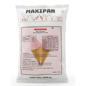Maxipan Softy Ice Cream Strawberry 1kg